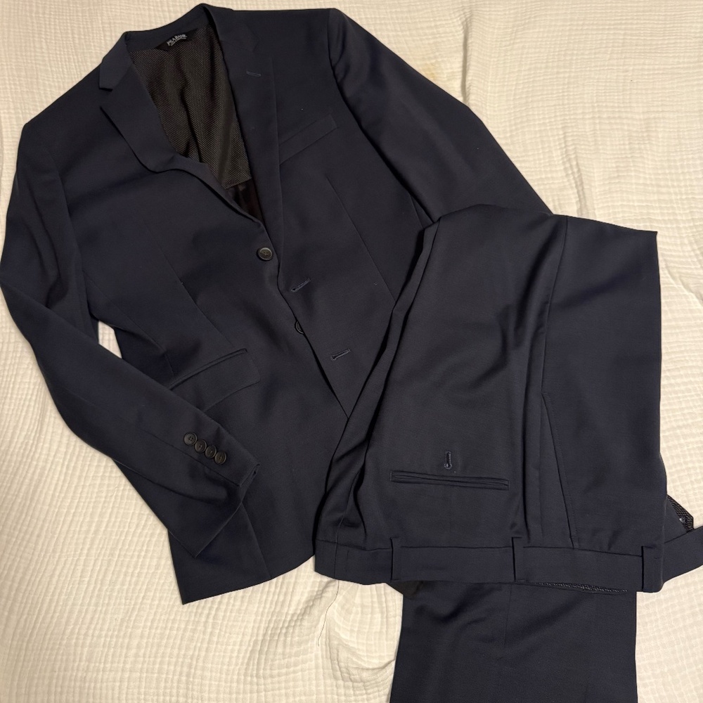 Jos. A. Banks Slim Fit Men's Navy Blue Suit